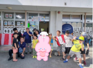 他事業所に訪問   《夏祭り編》