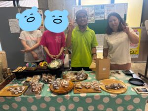 『kiramade』嘉手納町役場へ移動販売🍪