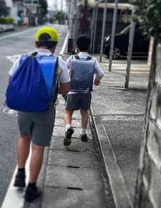 下校支援の様子🚶‍♀️