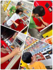 🥤ドキドキ！自動販売機での買い物学習
